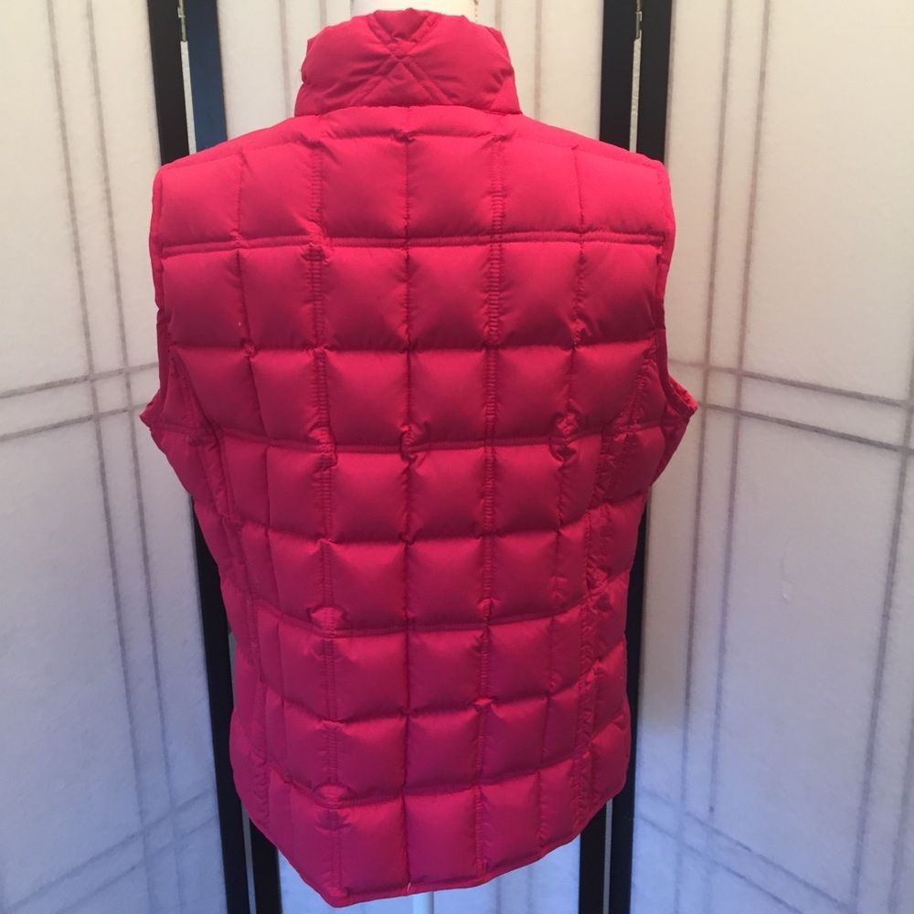 Pendleton Original Pink Down Puffer Vest Large - image 7